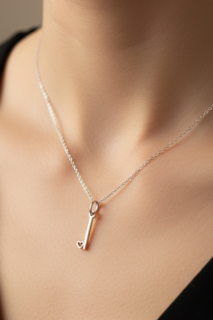 I letter charm