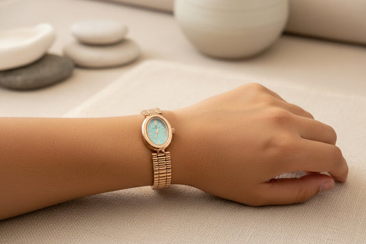 Mint Oval Watch