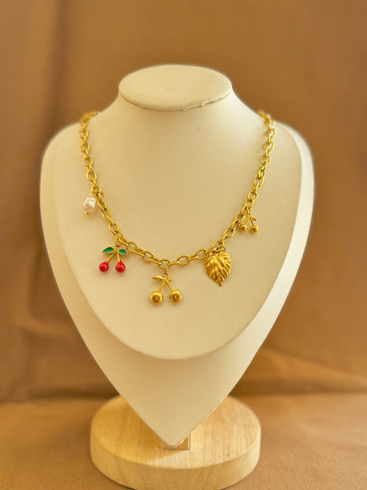 Cherry charms Necklace