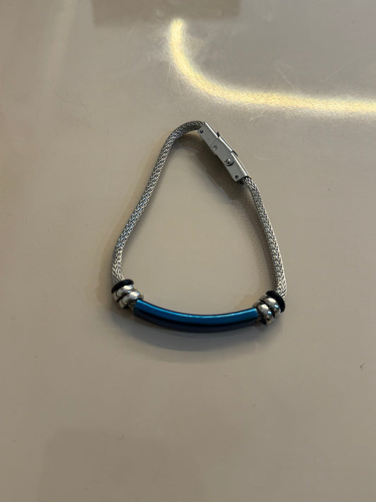 Silver Pulse Bracelet