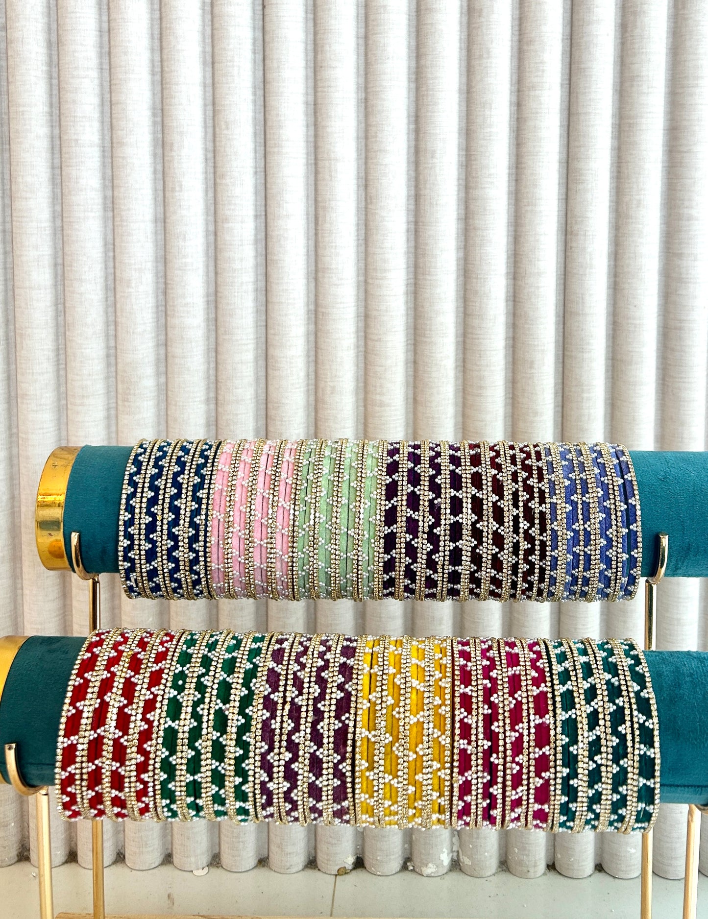 Stone bangle set
