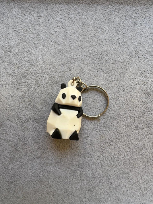 Sitting Panda Keychain