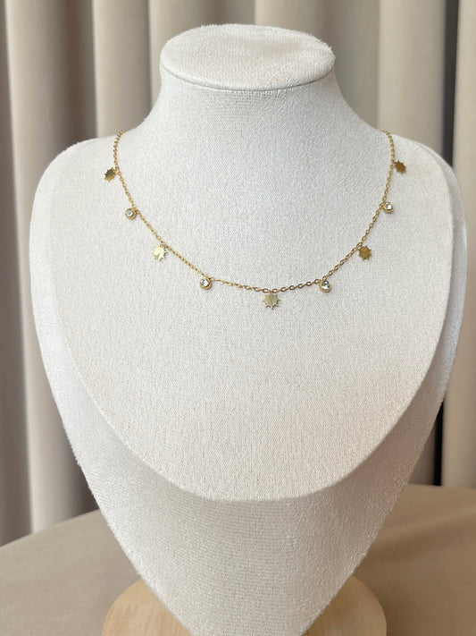Charm Gold necklace