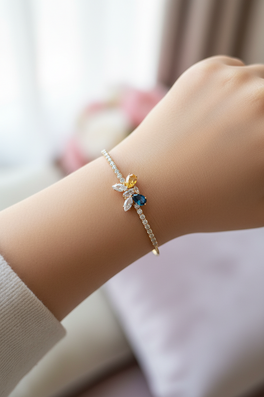 Kids butterfly bangle