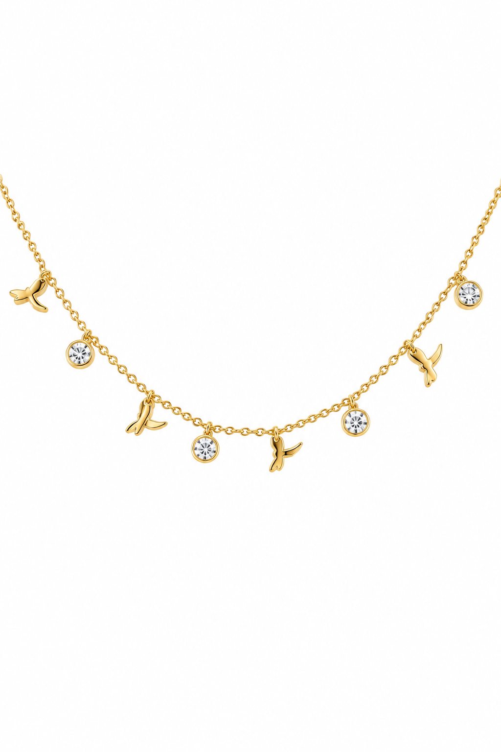 Charm anklet pair
