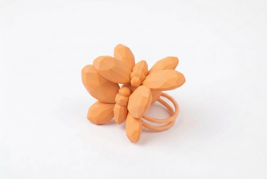 Butterfly hair bun