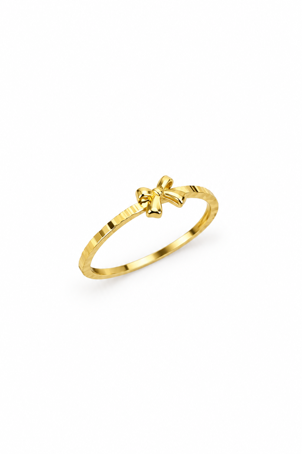 Bow Stackable ring