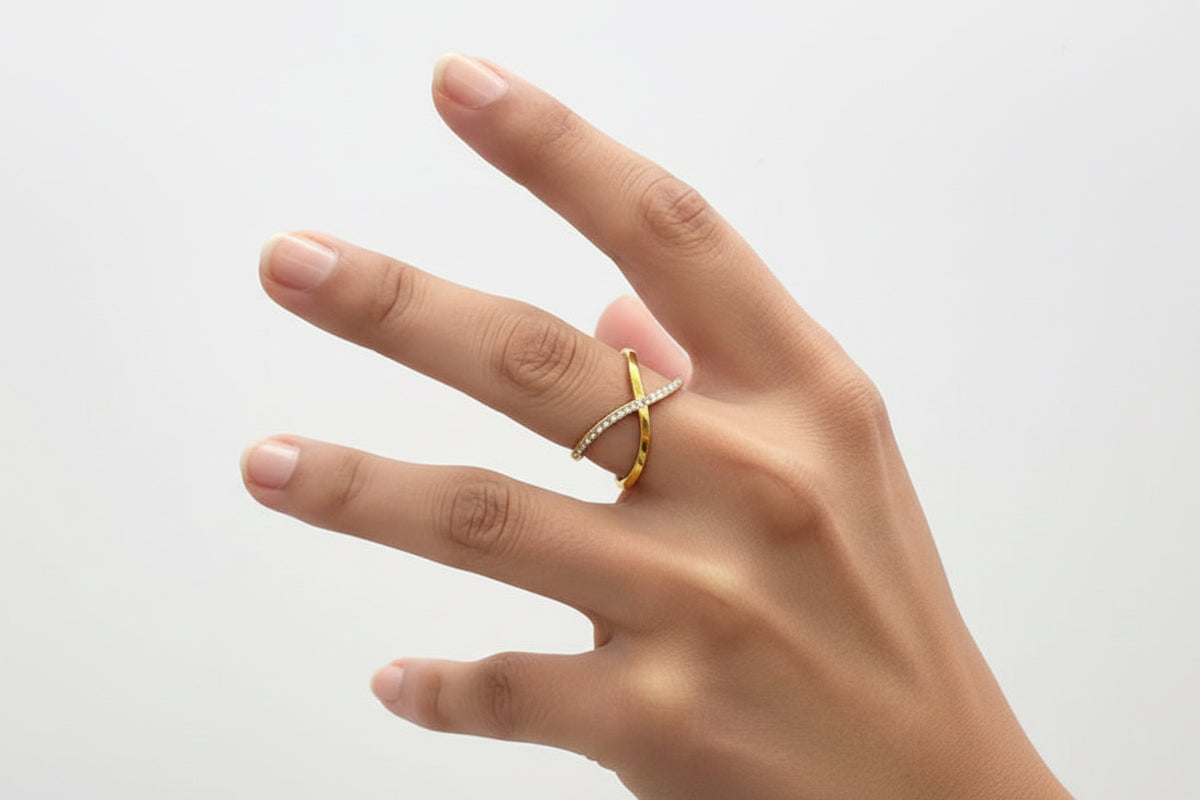 X ring gold