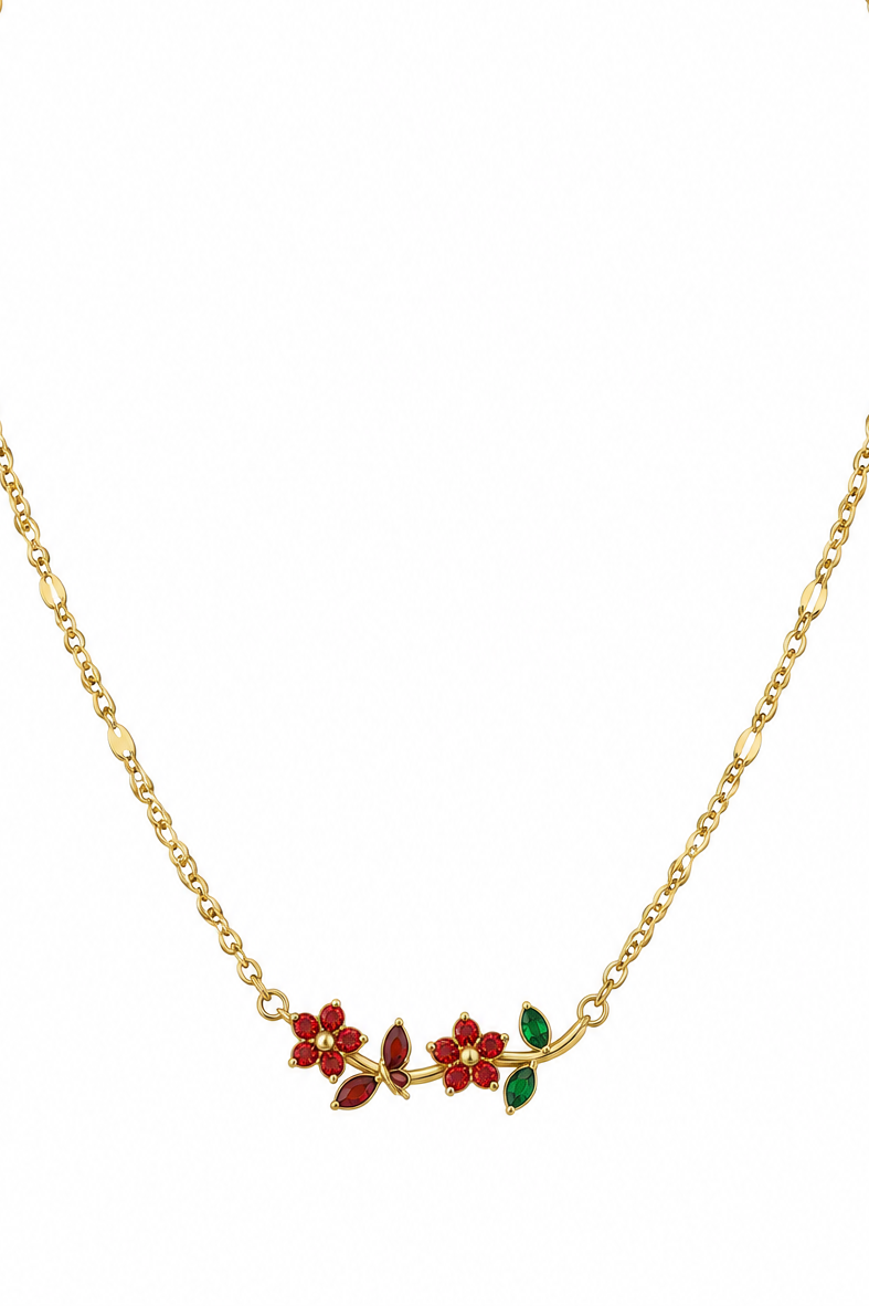 Flower necklace