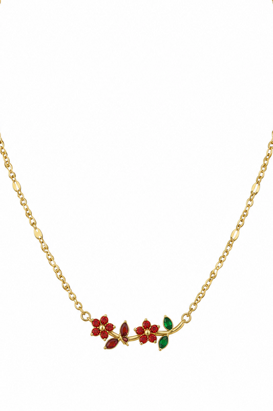 Flower necklace