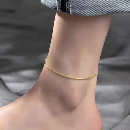 Thin Adult Anklet pair