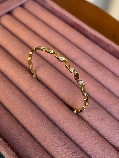 Golden Sparkle Bangle