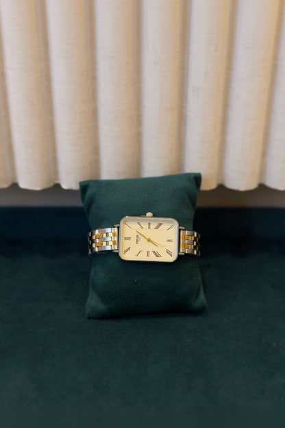 Felix two-tone watch