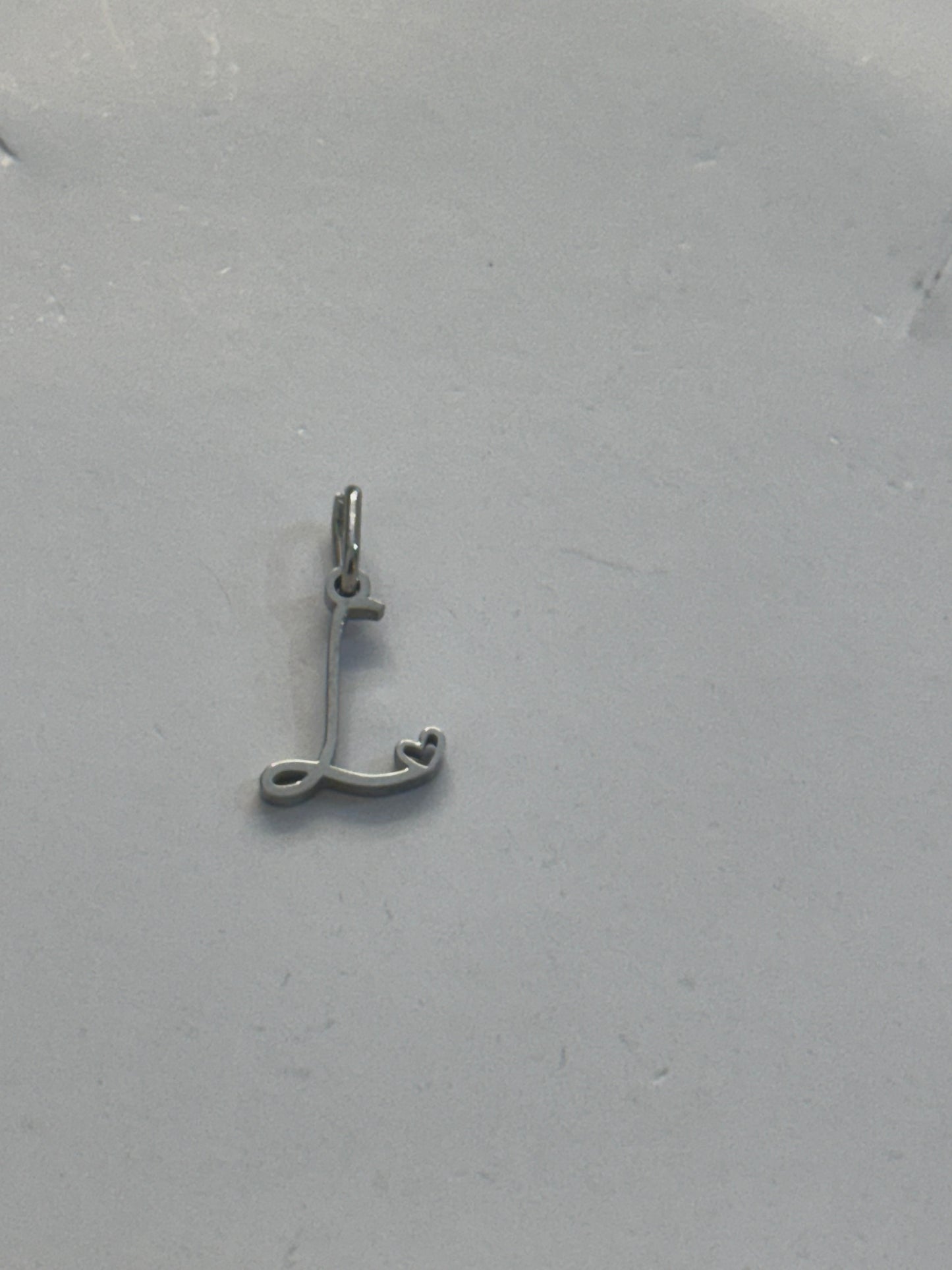 L letter charm
