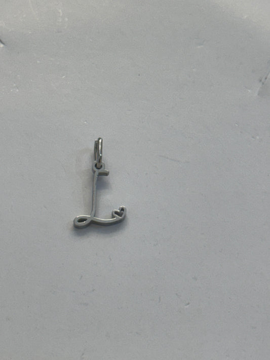 L letter charm