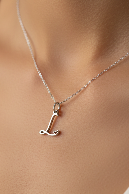 L letter charm