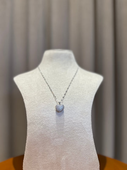 Heart Necklace - Silver