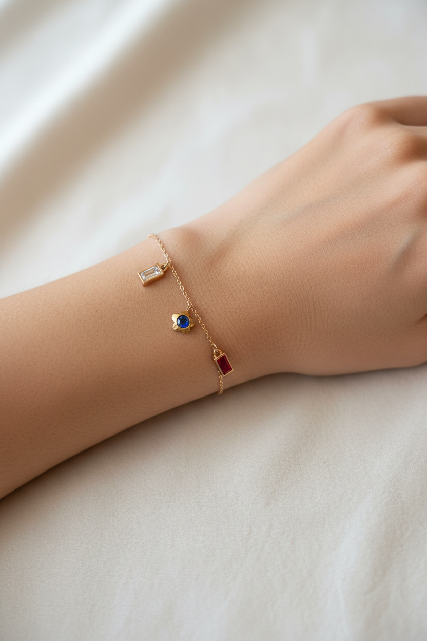Multi color stone Bracelet