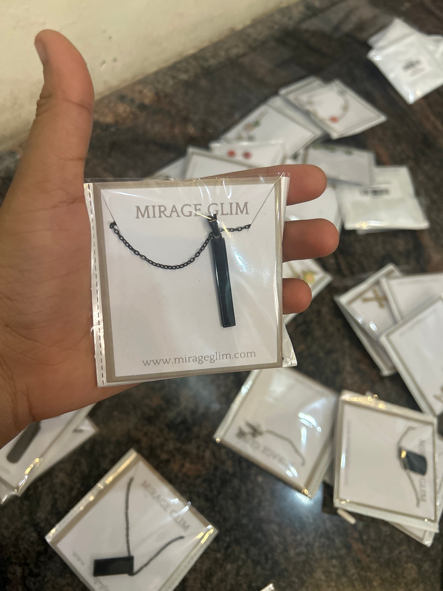 Eclipse Bar Pendant