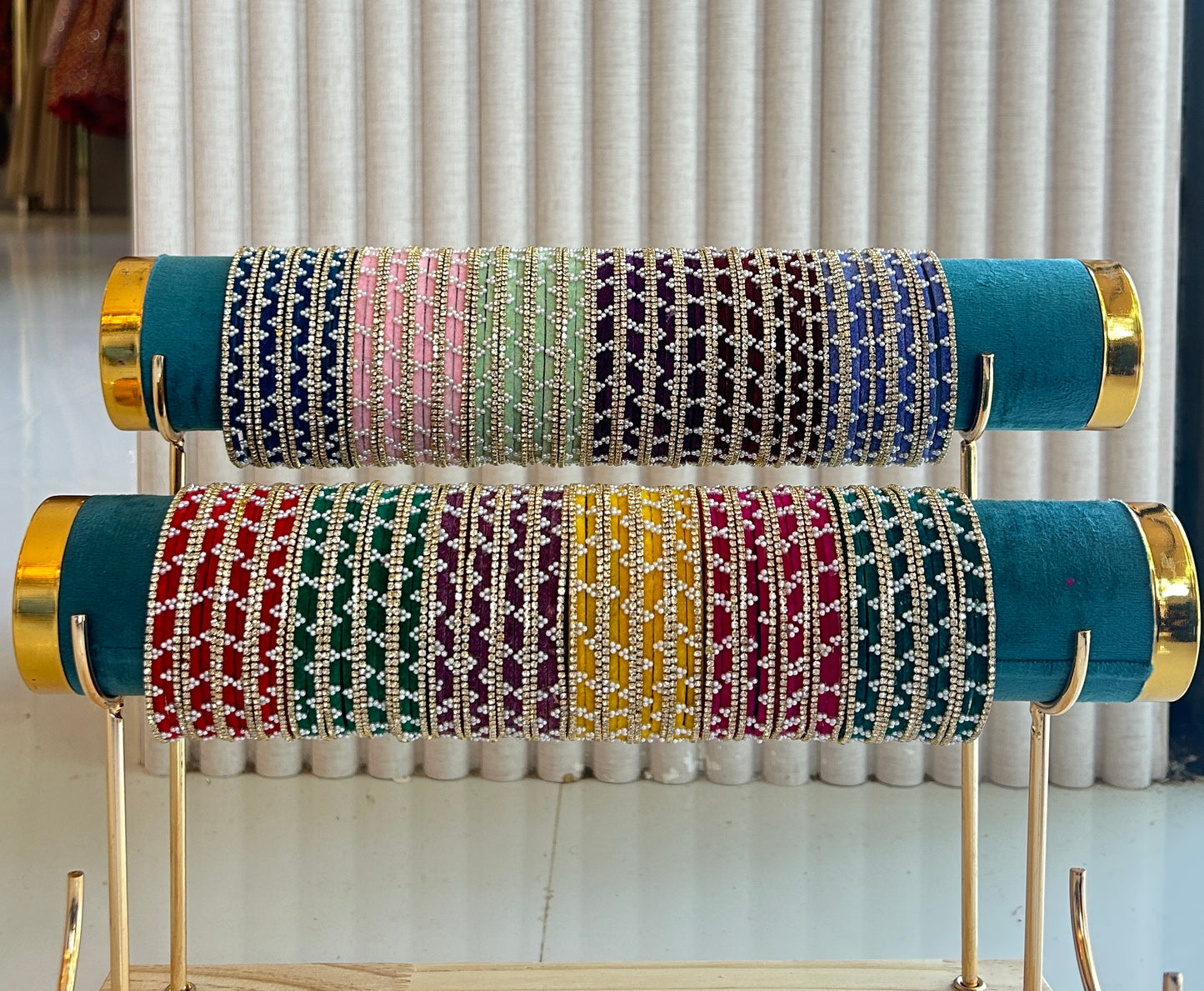 Stone bangle set