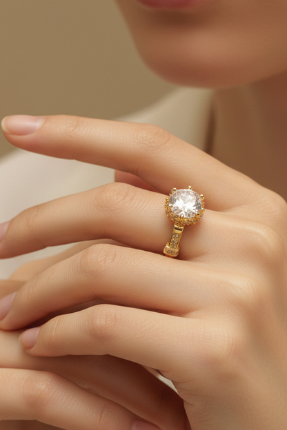 Celeste Crown Ring