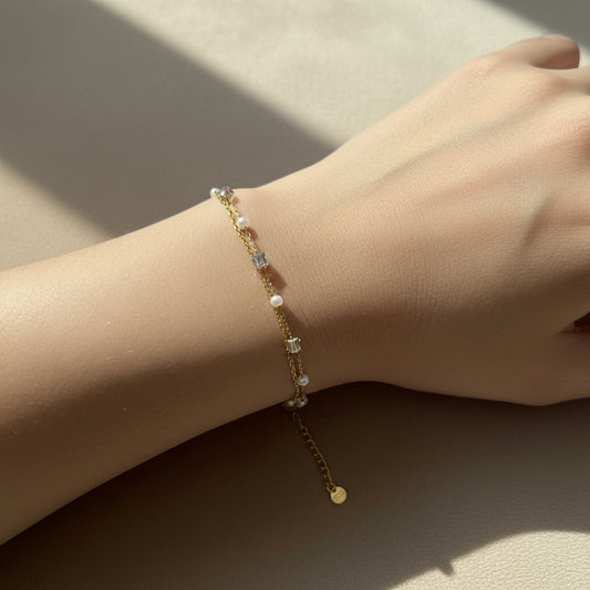 Aurora Pearl Bracelet