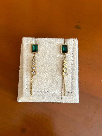 Emerald Earrings