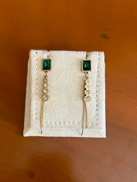 Emerald Earrings