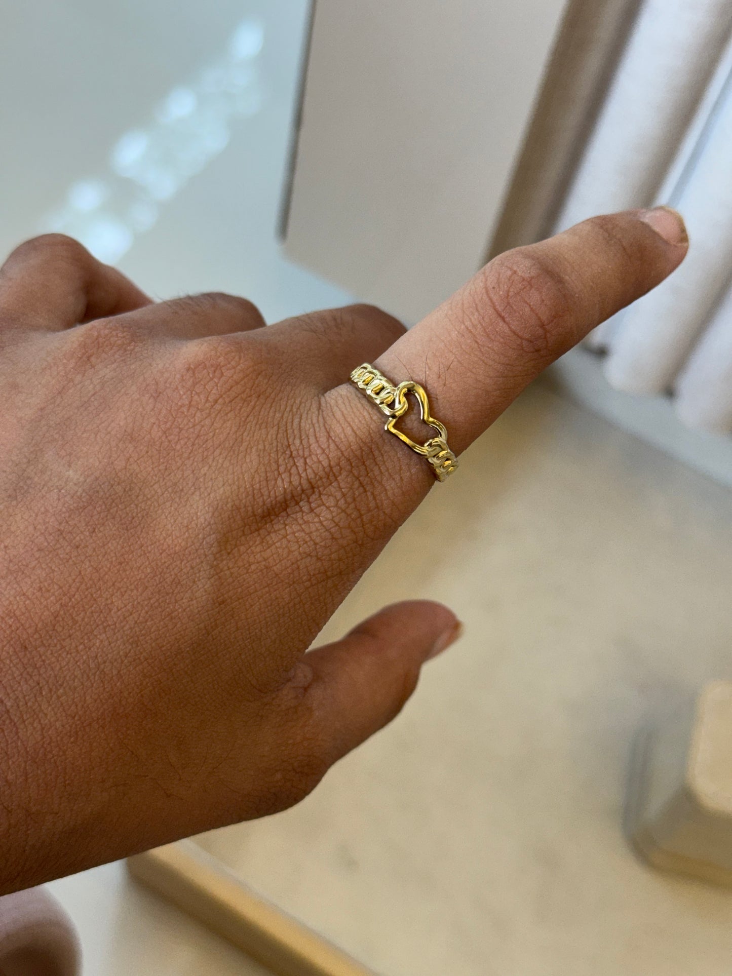 Infinity luxe rings