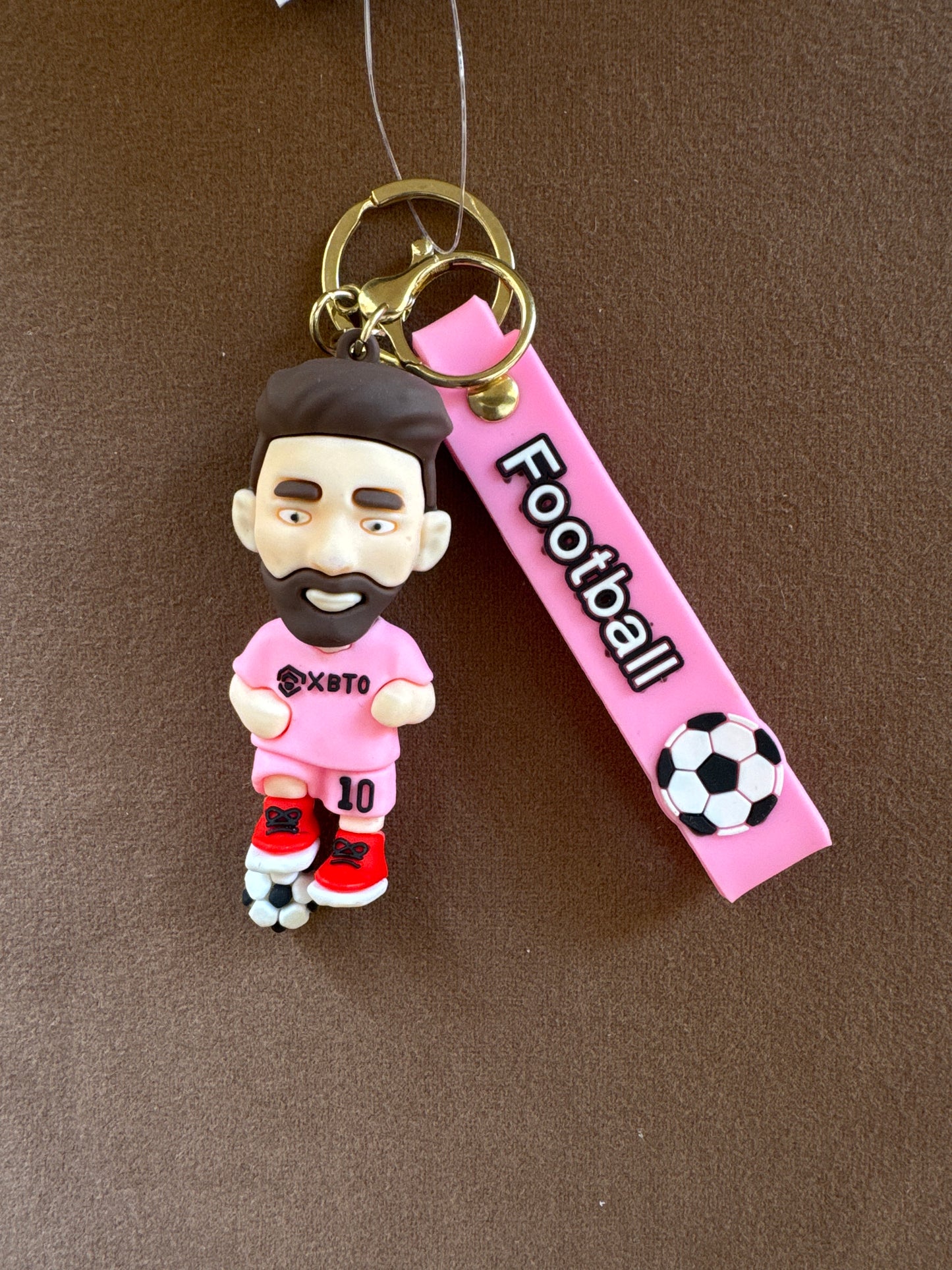Messi keychain bag charms