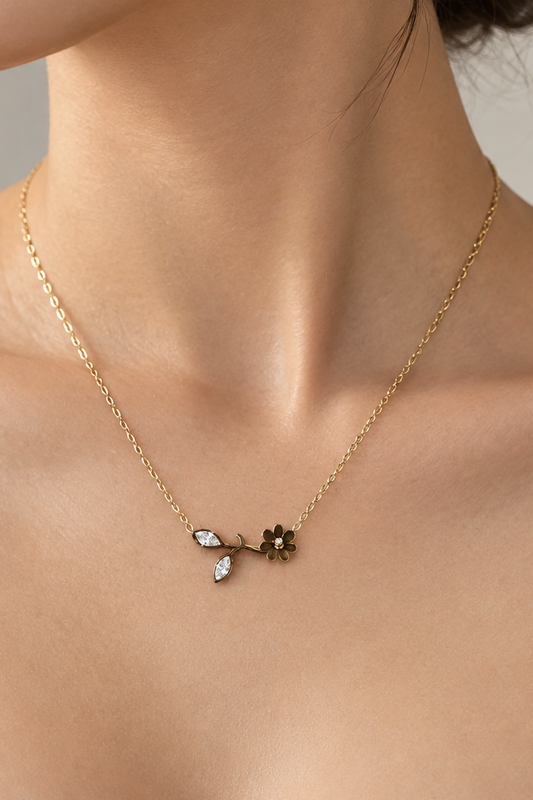 Flower necklace