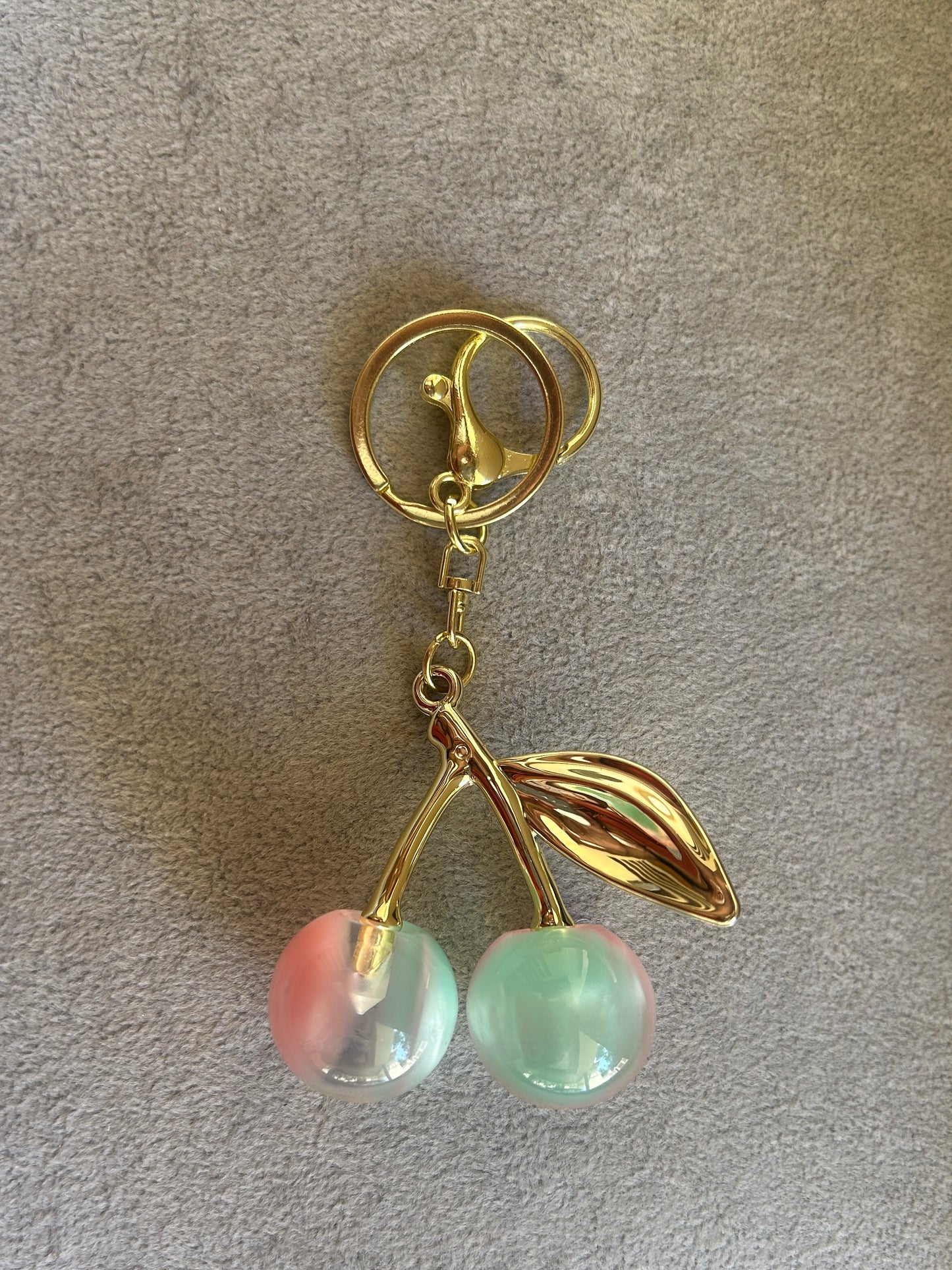 Cherry Keychain Bag Charm - 7 Colors