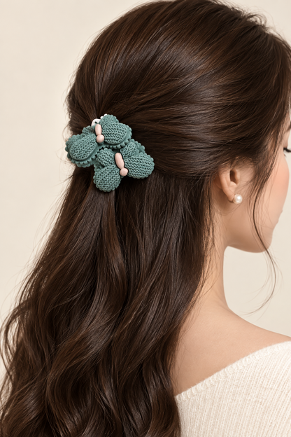 Butterfly hair bun