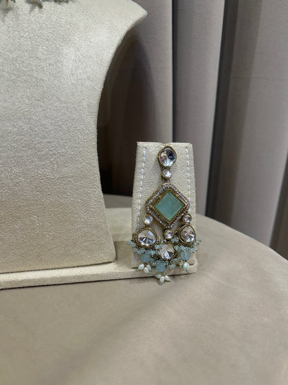 Rental jewellery poder blue