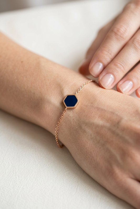 Rose gold bracelet