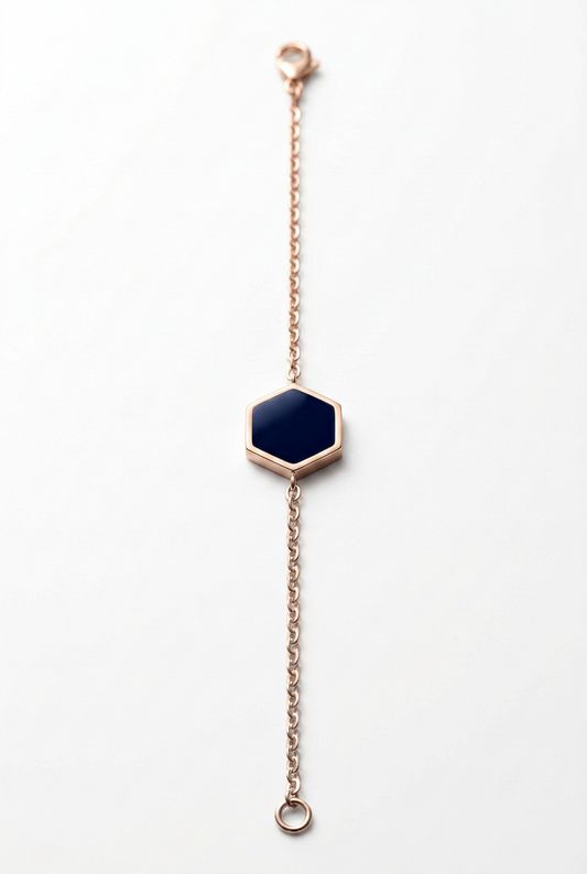 Rose gold bracelet