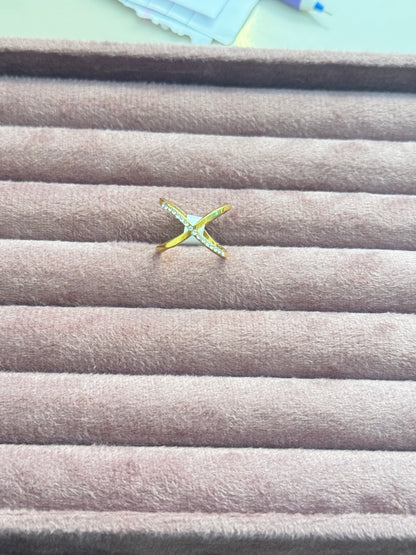 X ring gold