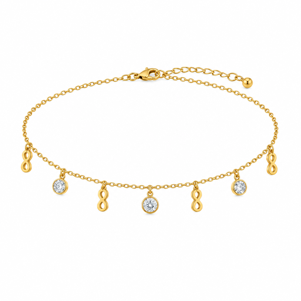 Infinite anklet pair