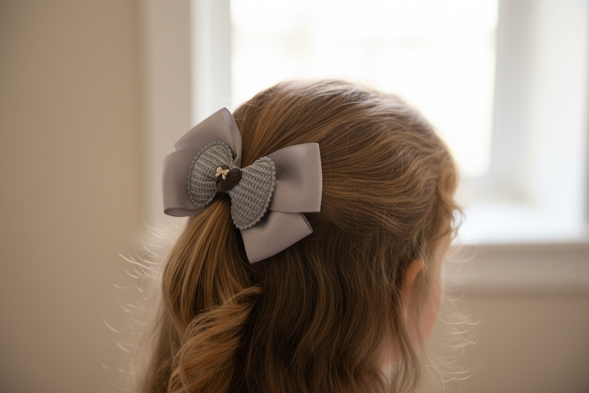 Grey hair band