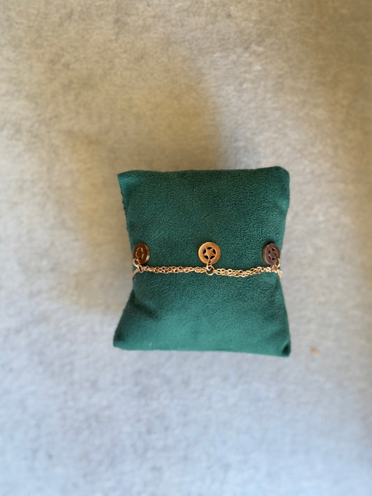 Double layer star  Bracelet