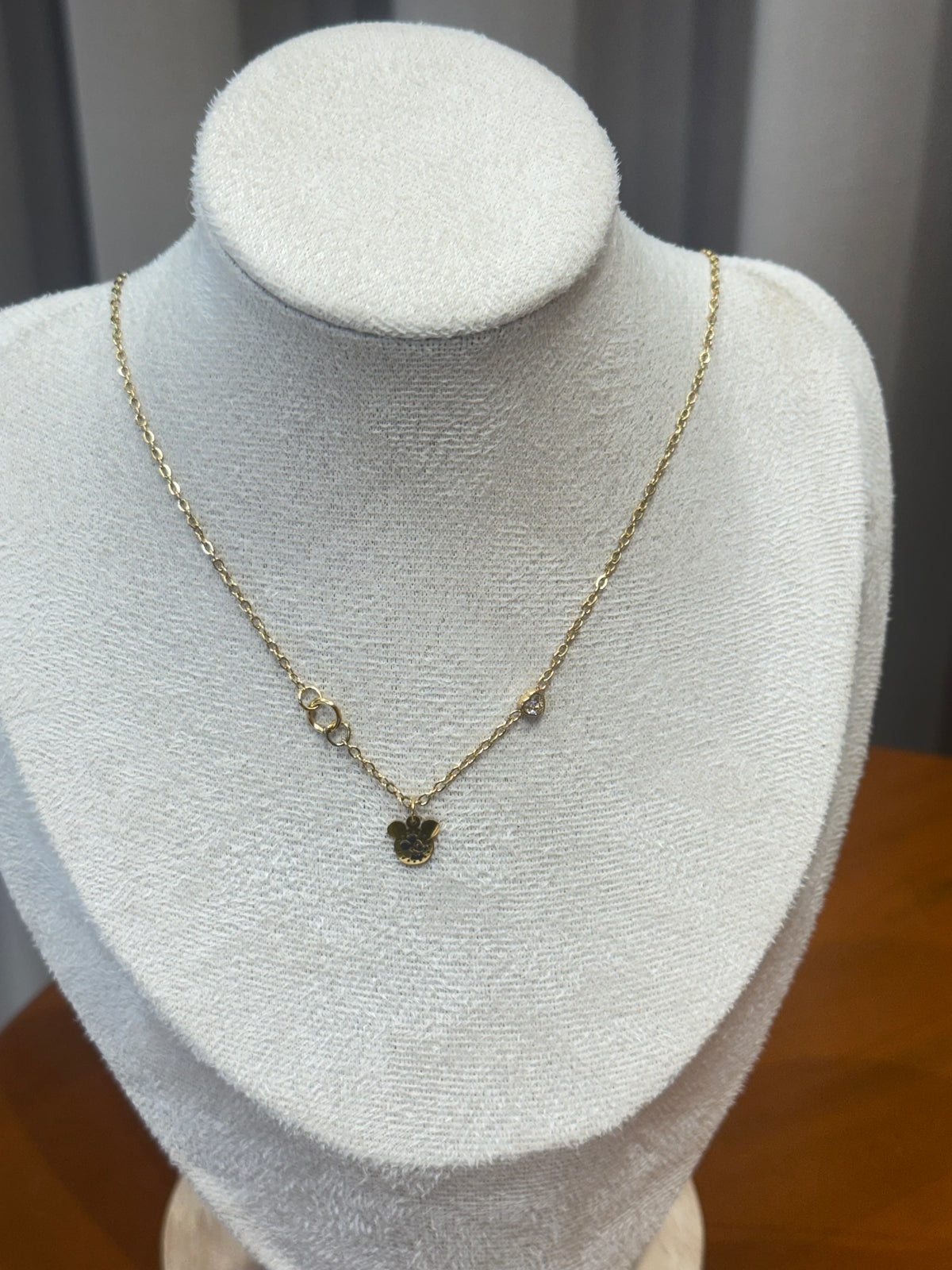 Micky mouse pendant necklace