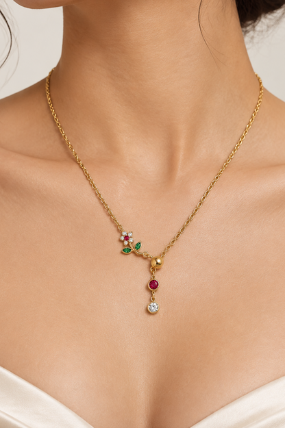 Flower necklace