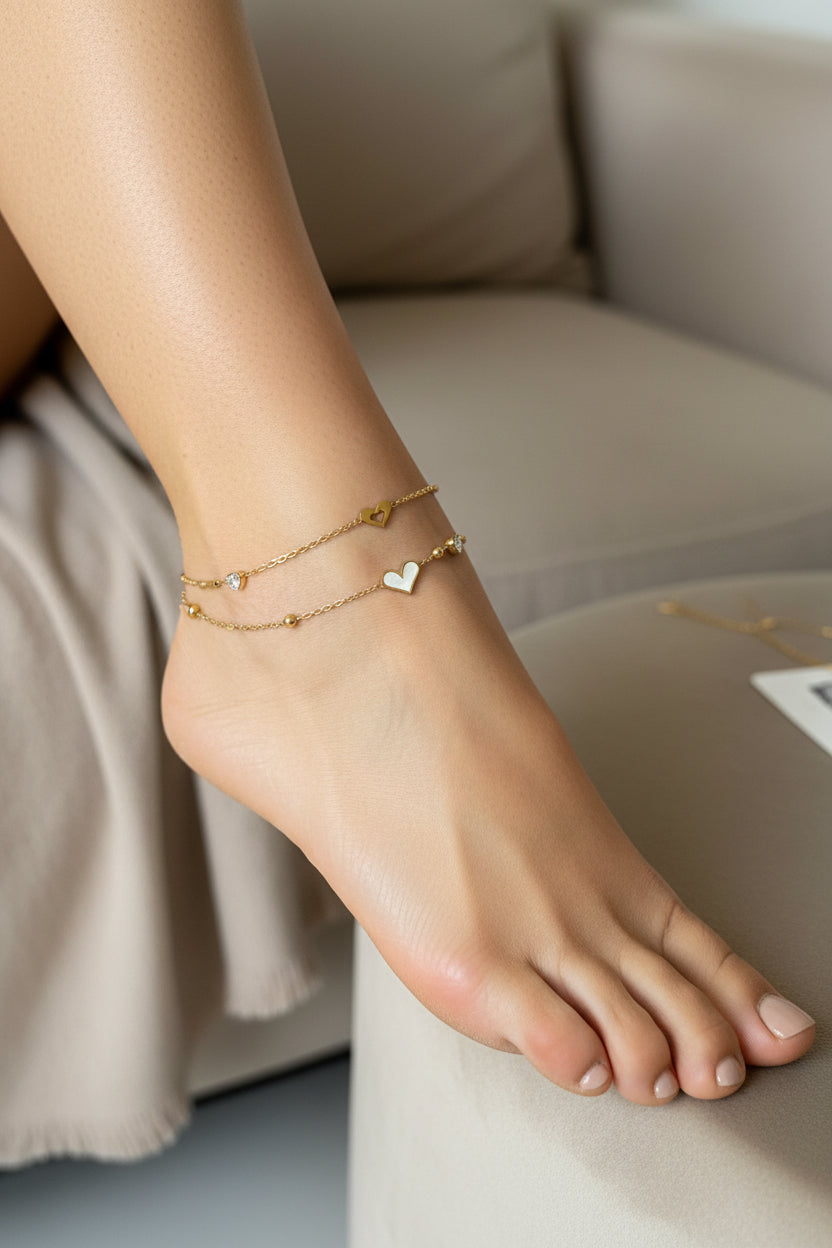 Anklet single piece