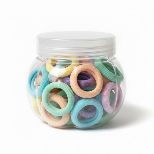 Hair Ties Gift Jar Small