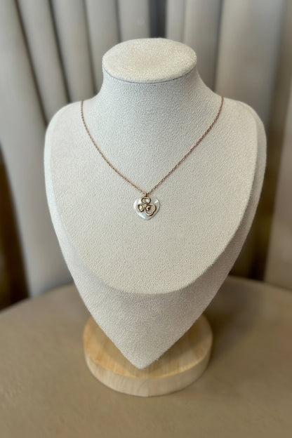Flora Shine Rose gold Necklace