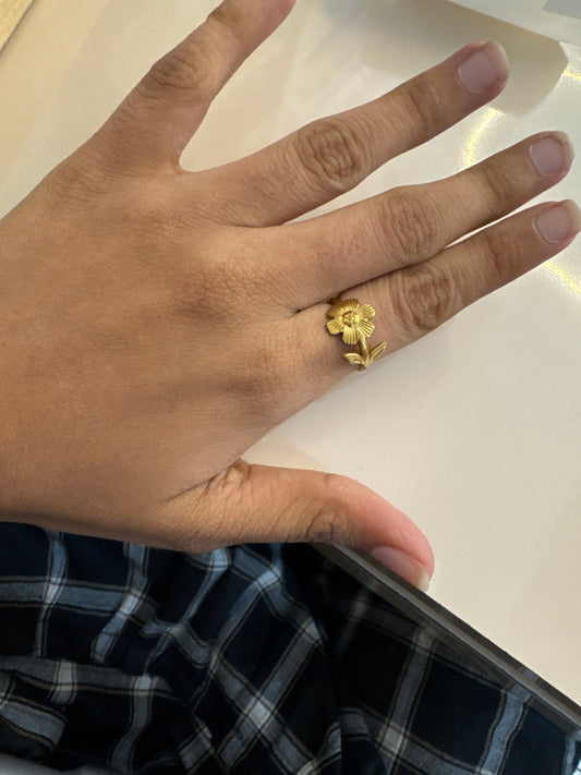 Flower ring