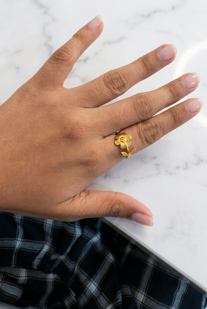 Flower ring