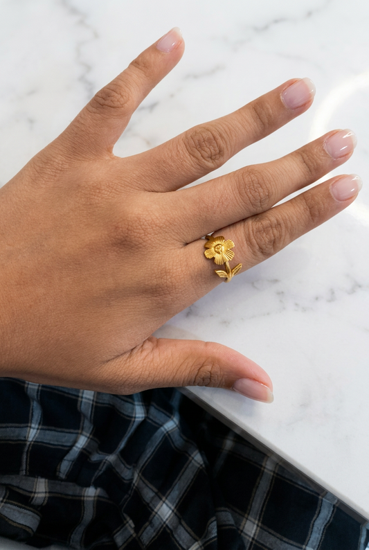 Flower ring