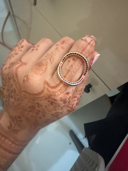 Triple Layer Ring
