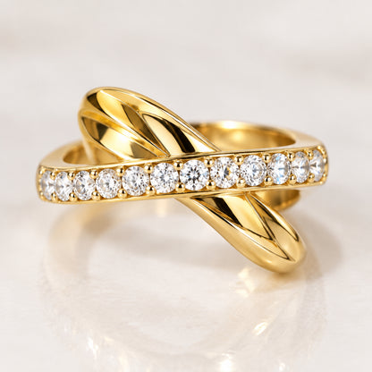 Stone x ring